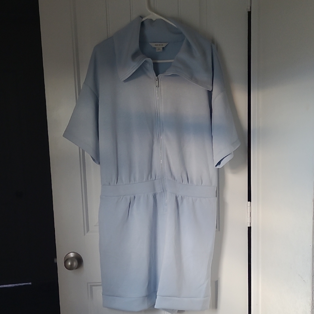 Light Blue Women's Jumpsuit